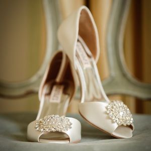 Badgley Mischka Wedding Pumps (Lacie)
